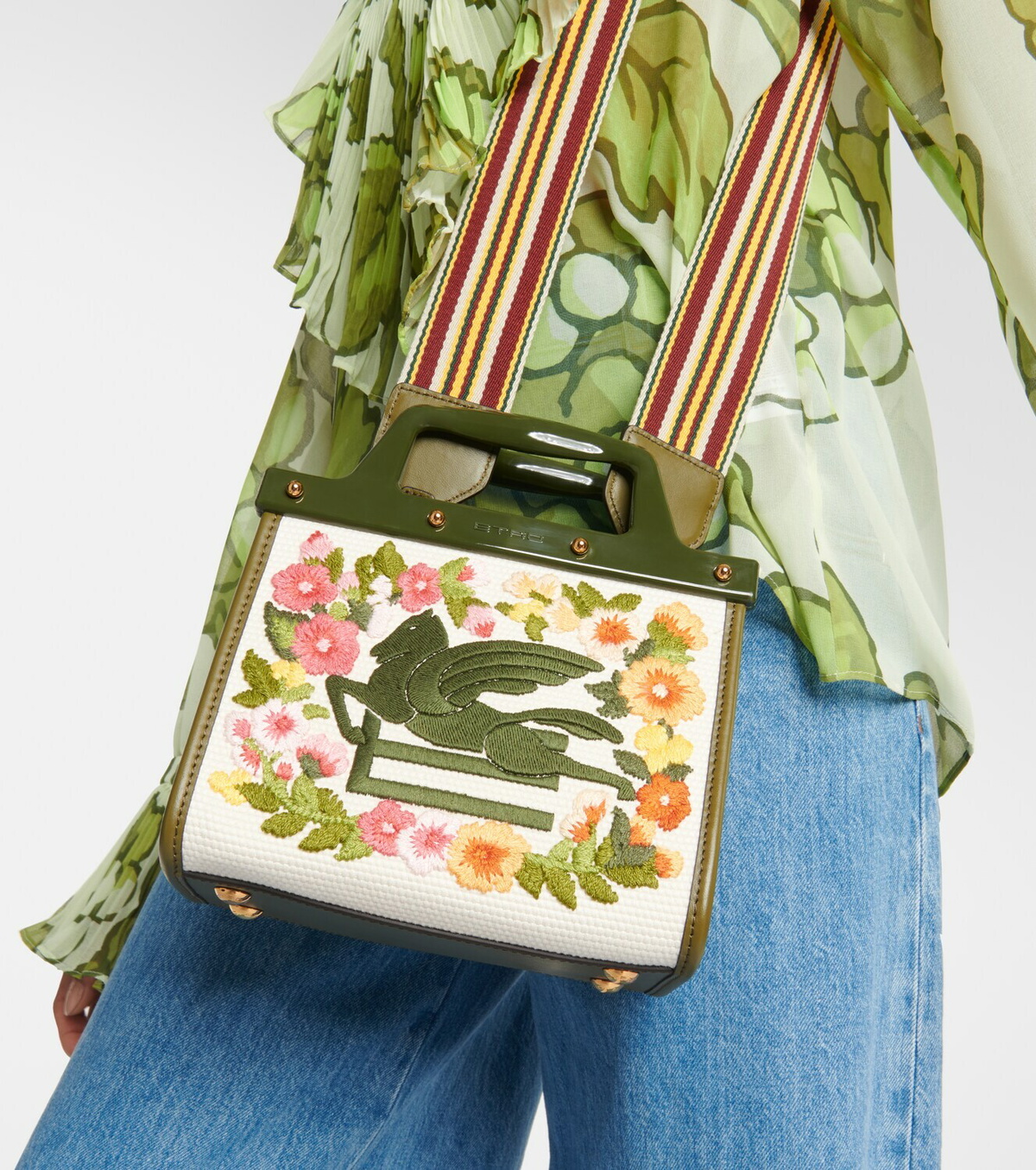 Women's Mini 'love Trotter' Tote Bag by Etro