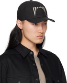 Rick Owens DRKSHDW Black Hollywood Baseball Cap