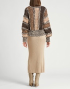 Roberto Collina Womens Turtleneck in Camel