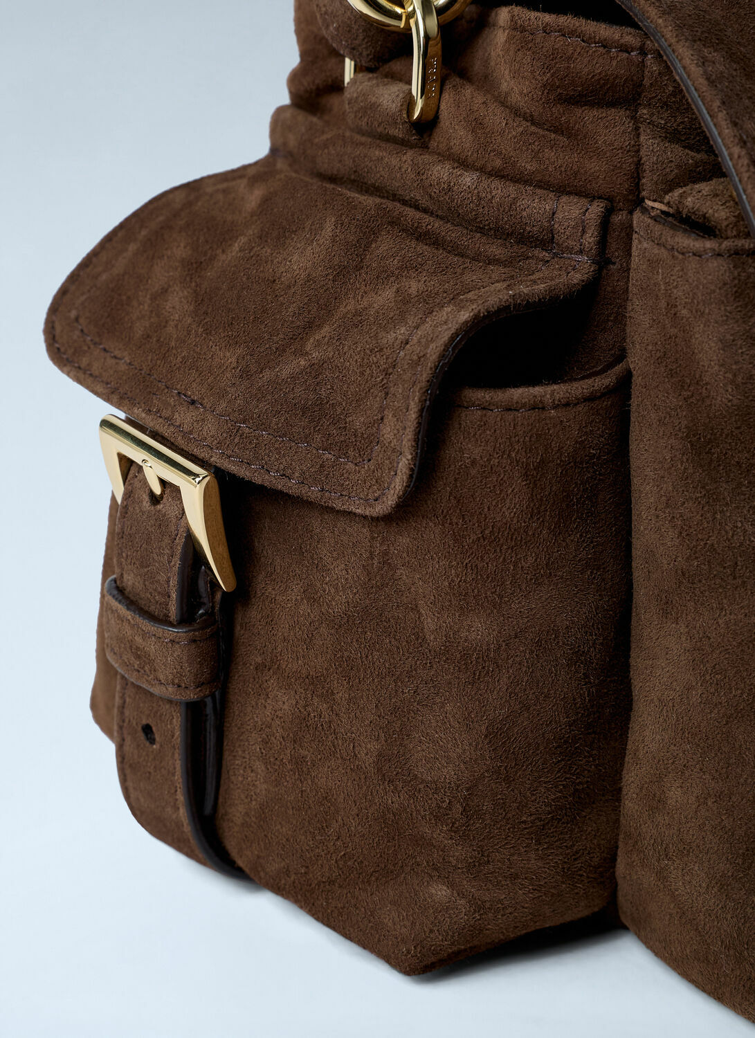 Prada Suede Explore Crossbody Bag