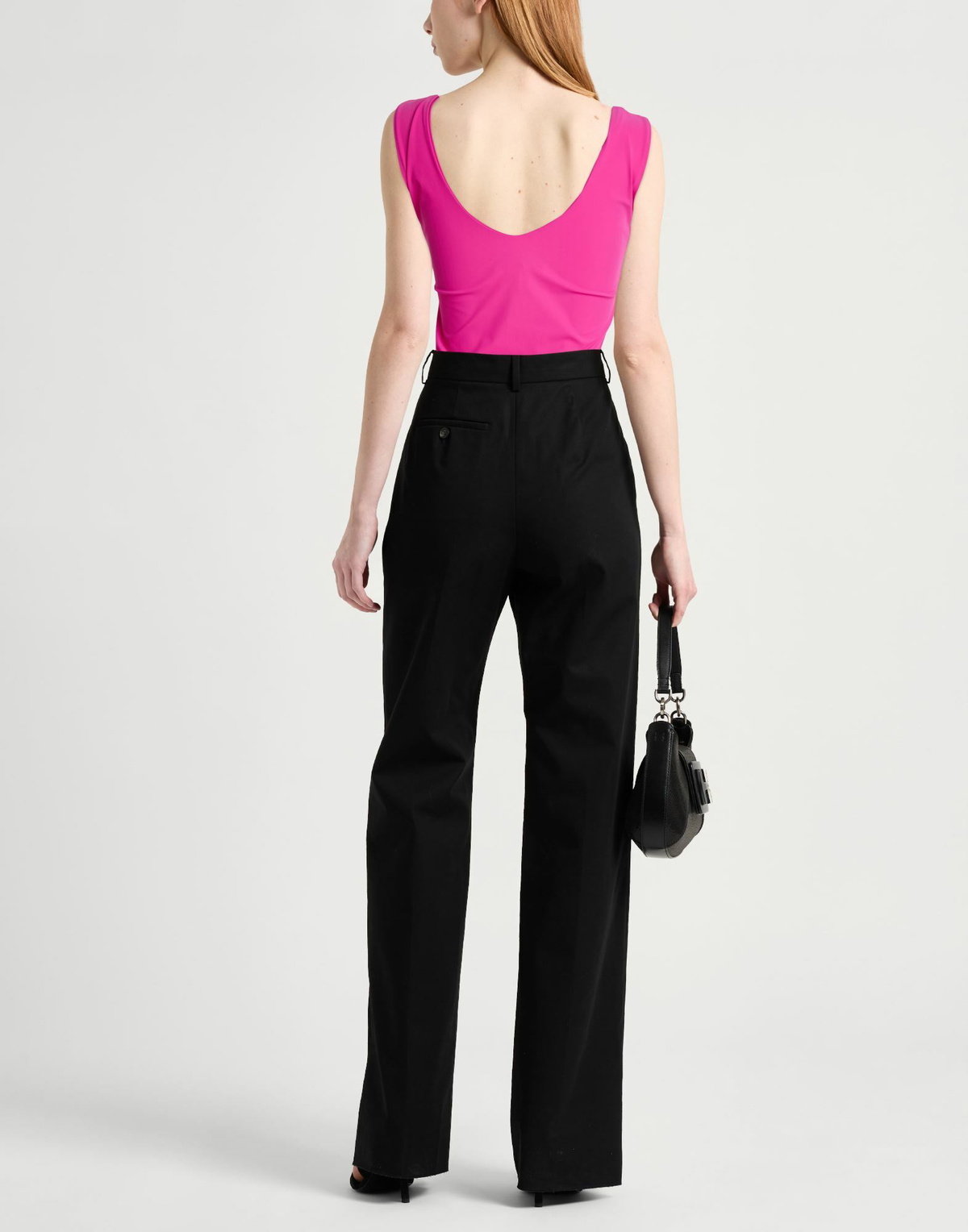 Chiara Boni La Petite Robe Womens Top Fuchsia