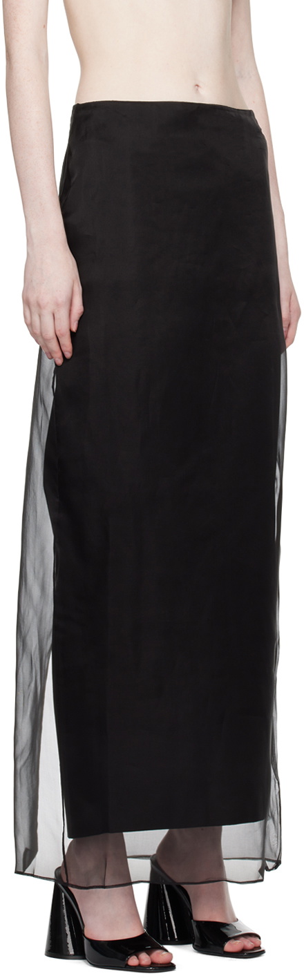 Gauge81 Black Lotes Maxi Skirt Gauge81