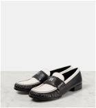 Givenchy 4G colorblocked leather loafers