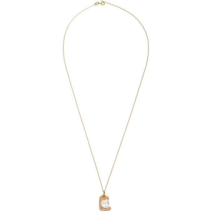 Photo: Bleue Burnham Gold Rose Pendant Necklace