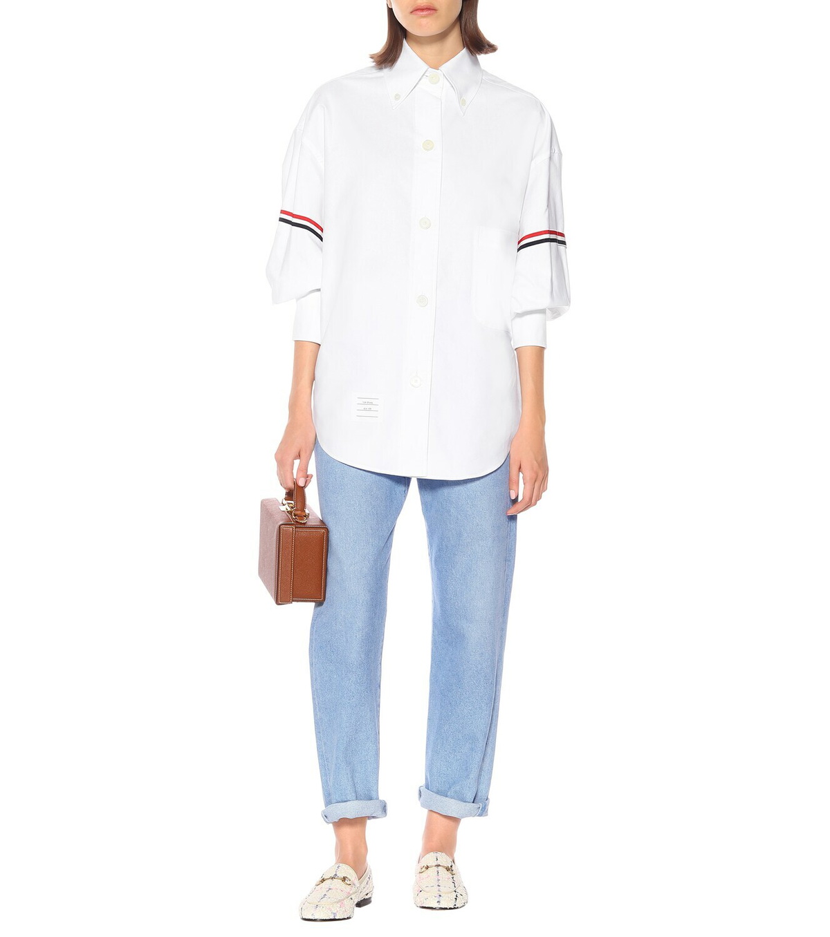 Thom Browne Multicolor Cotton Pattern Shirt