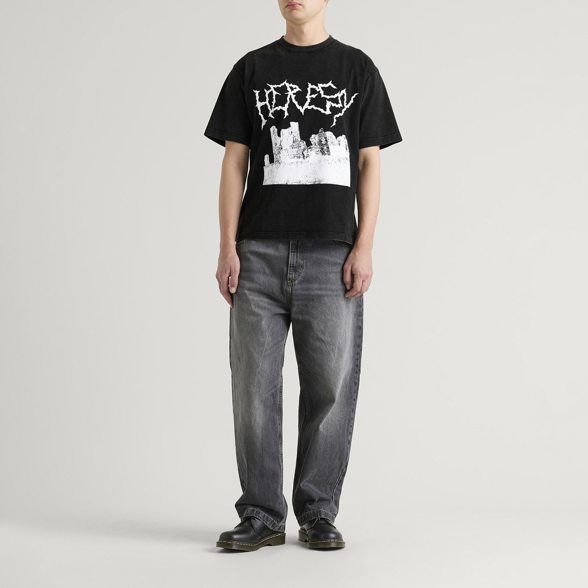 Heresy Men's Desolate T-Shirt in Ash