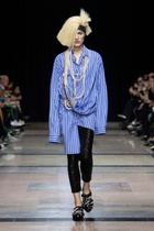Junya Watanabe Embellished cotton poplin minidress