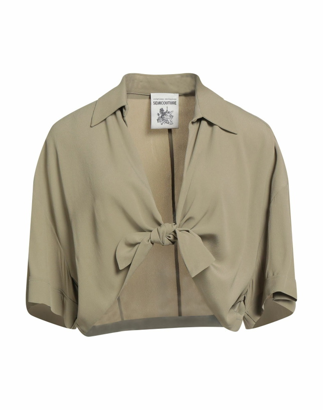 Photo: Semicouture Womens Top Military in Green