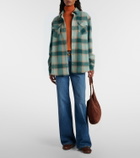 God's True Cashmere Checked cashmere overshirt