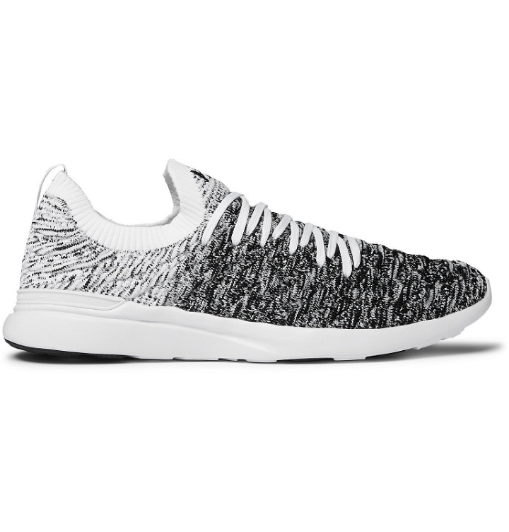 Photo: APL Athletic Propulsion Labs - Wave TechLoom Running Sneakers - Gray