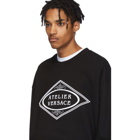 Versace Black Atelier Sweatshirt