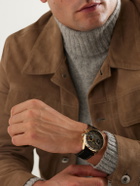 Bamford Watch Department - TAG Heuer Carrera Limited Edition Automatic 42mm 18-Karat Gold and Canvas Watch