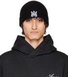 AMIRI Black MA Beanie