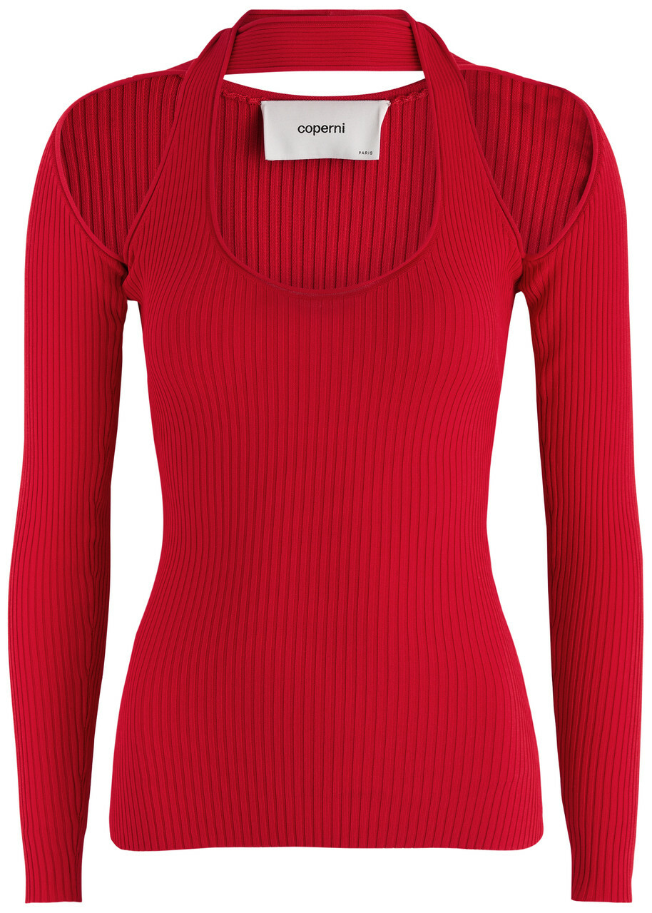 CUT-OUTKNITJUMPER コペルニ　coperni CUT-OUTKNITJUMPER コペルニ coperni CUT-OUT KNIT JUMPER