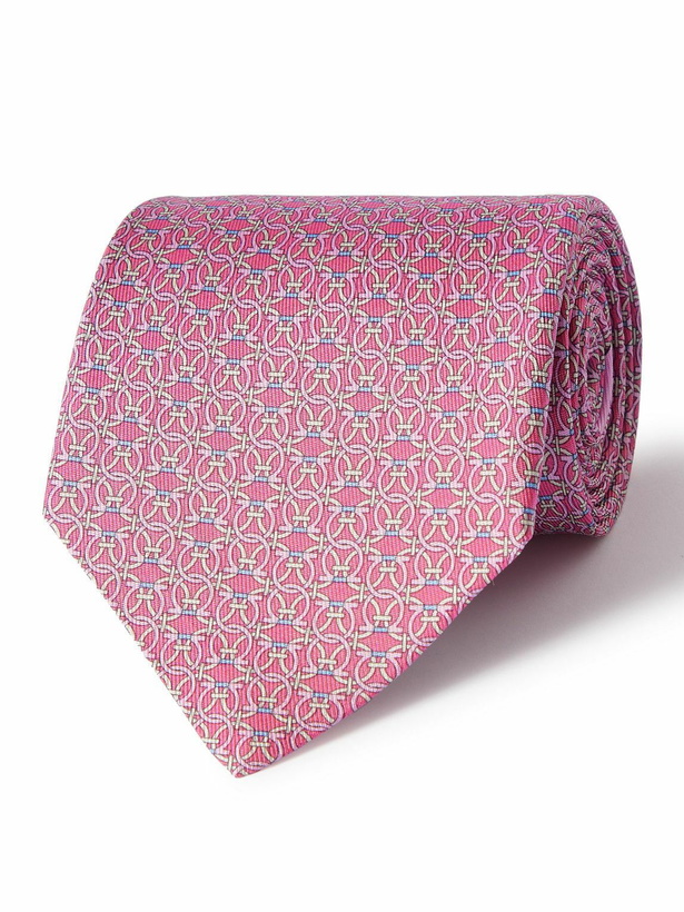 Photo: FERRAGAMO - Printed Silk Tie