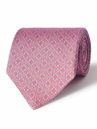 FERRAGAMO - Printed Silk Tie