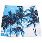 Orlebar Brown - Bulldog X Mid-Length Printed Swim Shorts - Blue