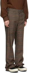 Wooyoungmi Multicolor Check Belted Pants