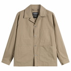 FrizmWORKS Men's Relaxed Coverall Jacket in Beige