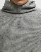 Goldwin 0 Perforated Wholegarment Knit Top Grey Mens Hoody