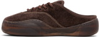 ERL Brown Corduroy Camino Sneakers
