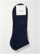 Mr P. - Ribbed Cotton Socks