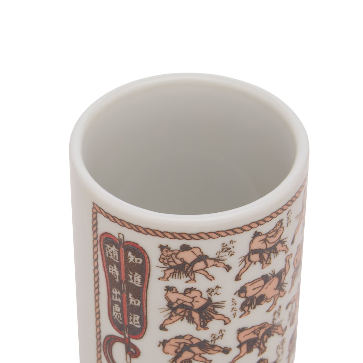 BEAMS JAPAN Cartoon Sushi Cup - Sumo in White 