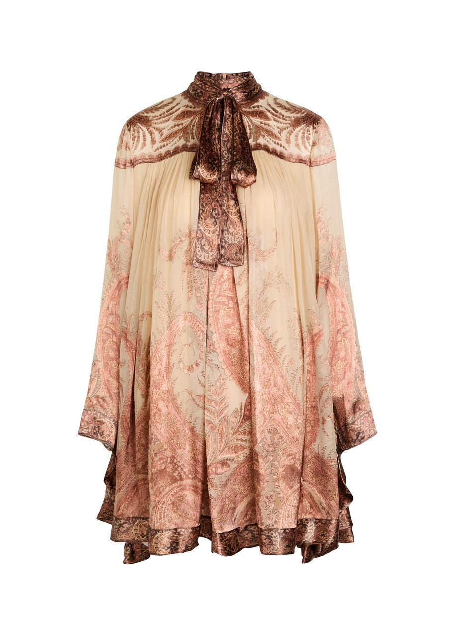 Zimmermann Point d'esprit ruched tulle minidress Zimmermann Zimmermann Point d'esprit ruched tulle minidress Zimmermann