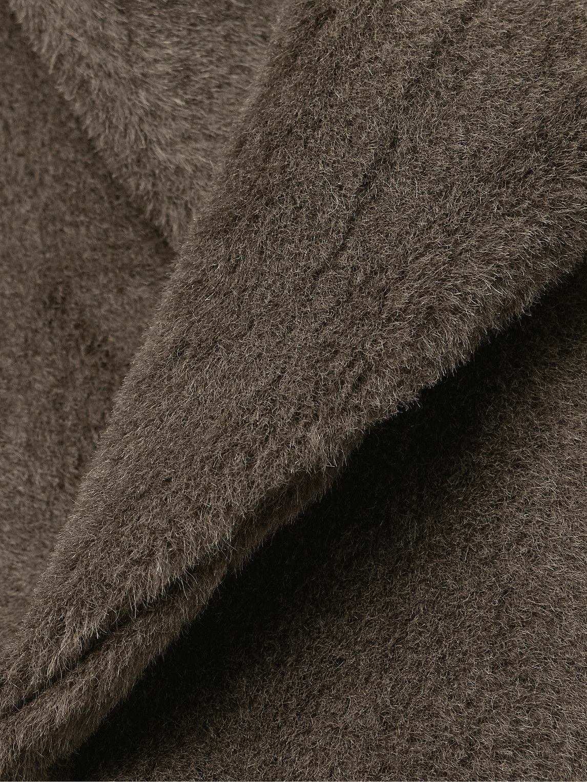 Richard James - Shawl-Collar Belted Double-Breasted Alpaca Coat - Brown