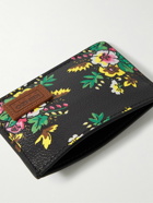 KENZO - Logo-Appliquéd Floral-Print Faux Leather Cardholder