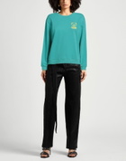 Moschino Womens Sweatshirt Turquoise