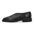 Lemaire Black Square Toe Slippers