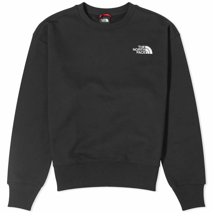 Photo: The North Face Women's Essential Crew Sweat in TNF Black