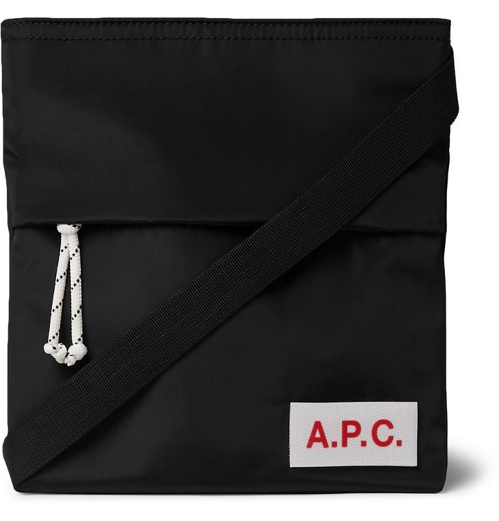 Photo: A.P.C. - Shell Messenger Bag - Black