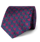 Charvet - 7.5cm Silk-Jacquard Tie - Blue