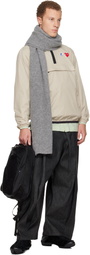 Comme des Garçons Homme Deux Black Nylon Taffeta Backpack