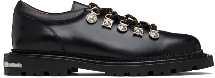 Photo: Toga Virilis Black Leather AJ1425 Derbys