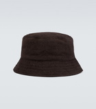 Auralee Cotton terry bucket hat