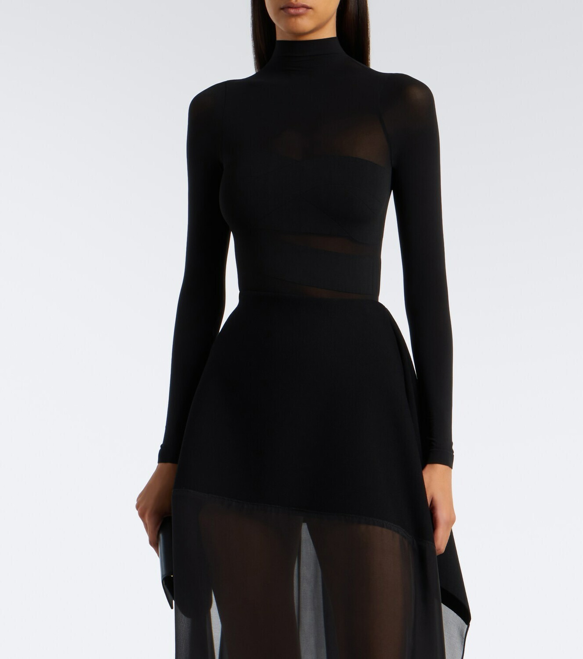 Wolford Infinite Wrap sheer bodysuit