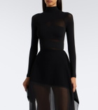 Wolford Infinite Wrap sheer bodysuit