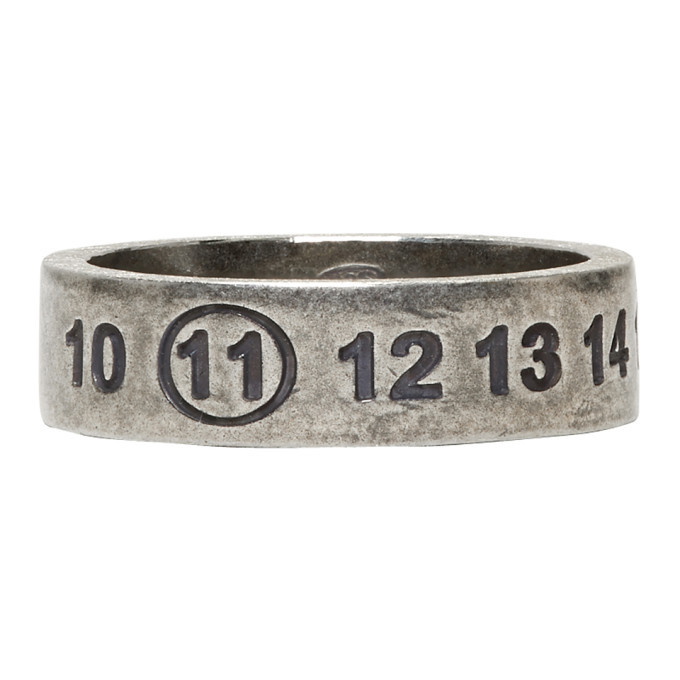 Photo: Maison Margiela Silver Logo Ring