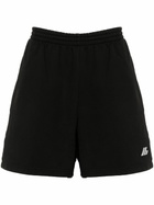 Balenciaga Logo-Print Track Shorts