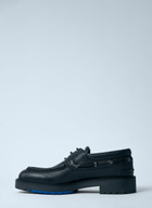 Burberry Leather Raft Boat Shoes
