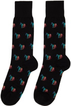 PS by Paul Smith Three-Pack Multicolor Vico Zebra Socks