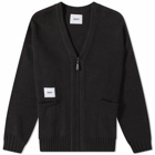 WTAPS Men's Palmer Zip Cardigan in Black