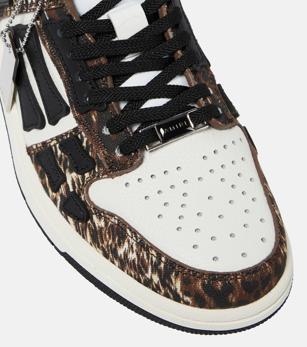 スニーカー AMIRI Skel Top Low Sneakers - Amiri - Leather - Beige AMIRI - Skel-Top Low sneakers | Leam Roma - Luxury Shopping