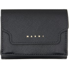 Marni Black Trifold Wallet