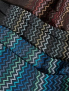 Missoni - Three-Pack Striped Crochet-Knit Cotton Socks - Blue