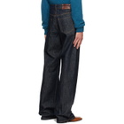 Dries Van Noten Blue Loose Fit Jeans