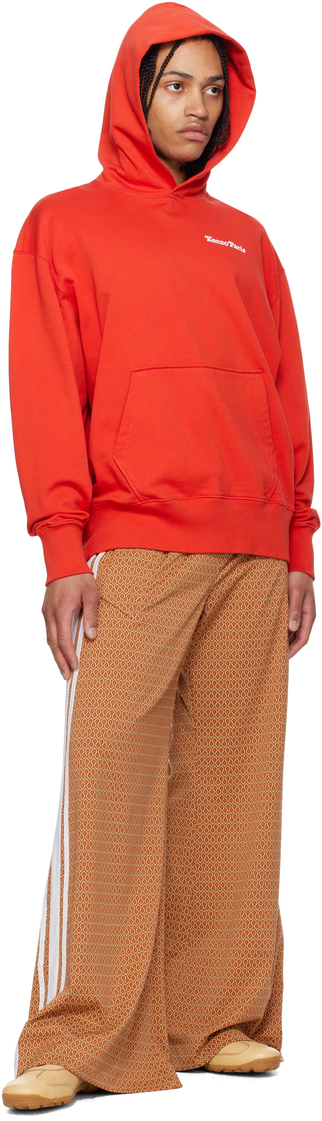 Kenzo Red Kenzo Paris VERDY Edition Oversized Hoodie Kenzo